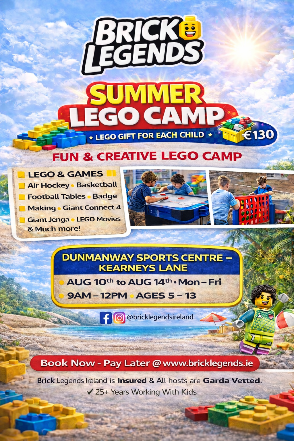 Brick Legends Ireland - Dunmanway Summer Camp 2026