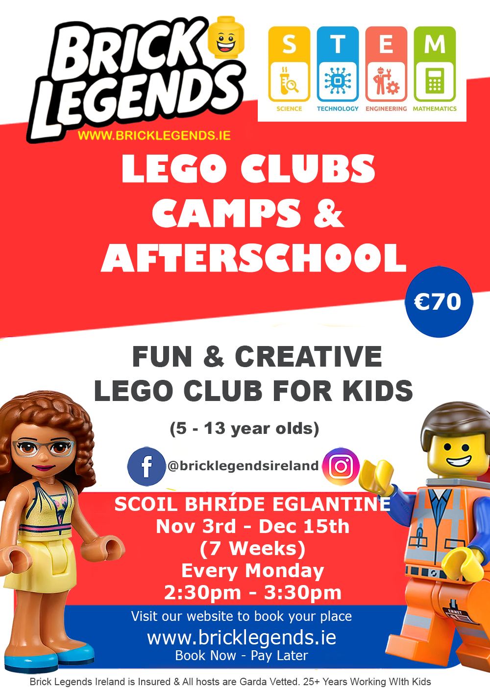 Brick Legends Ireland - Scoil Bhríde, Eglantine