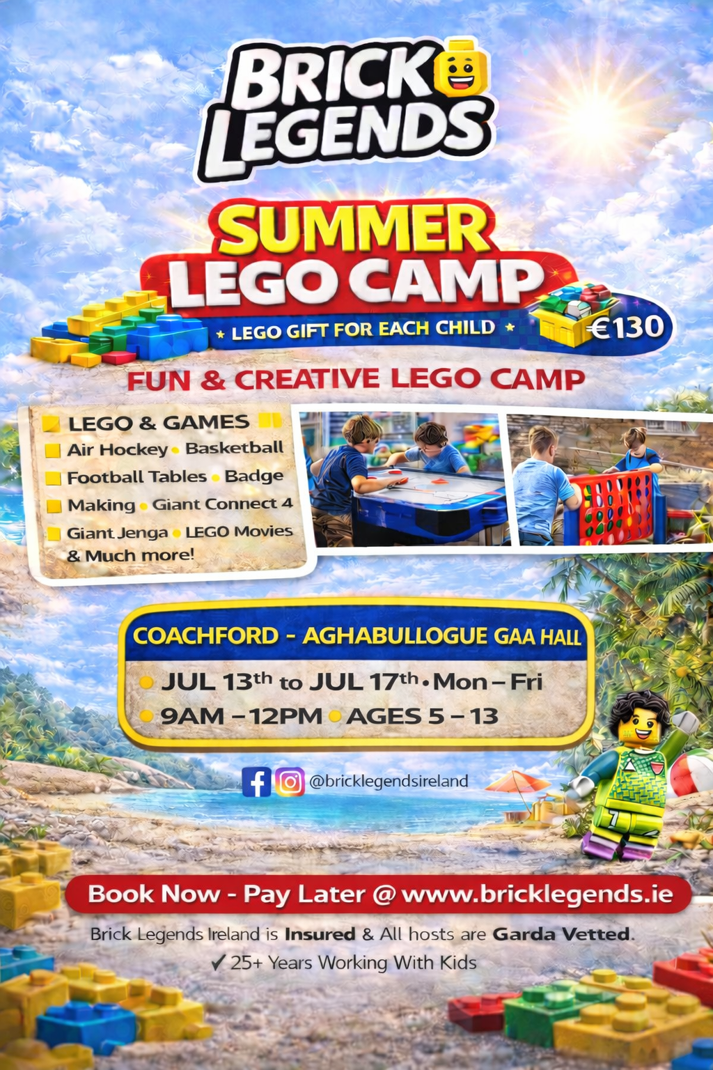Brick Legends Ireland - Coachford Summer Camp 2026