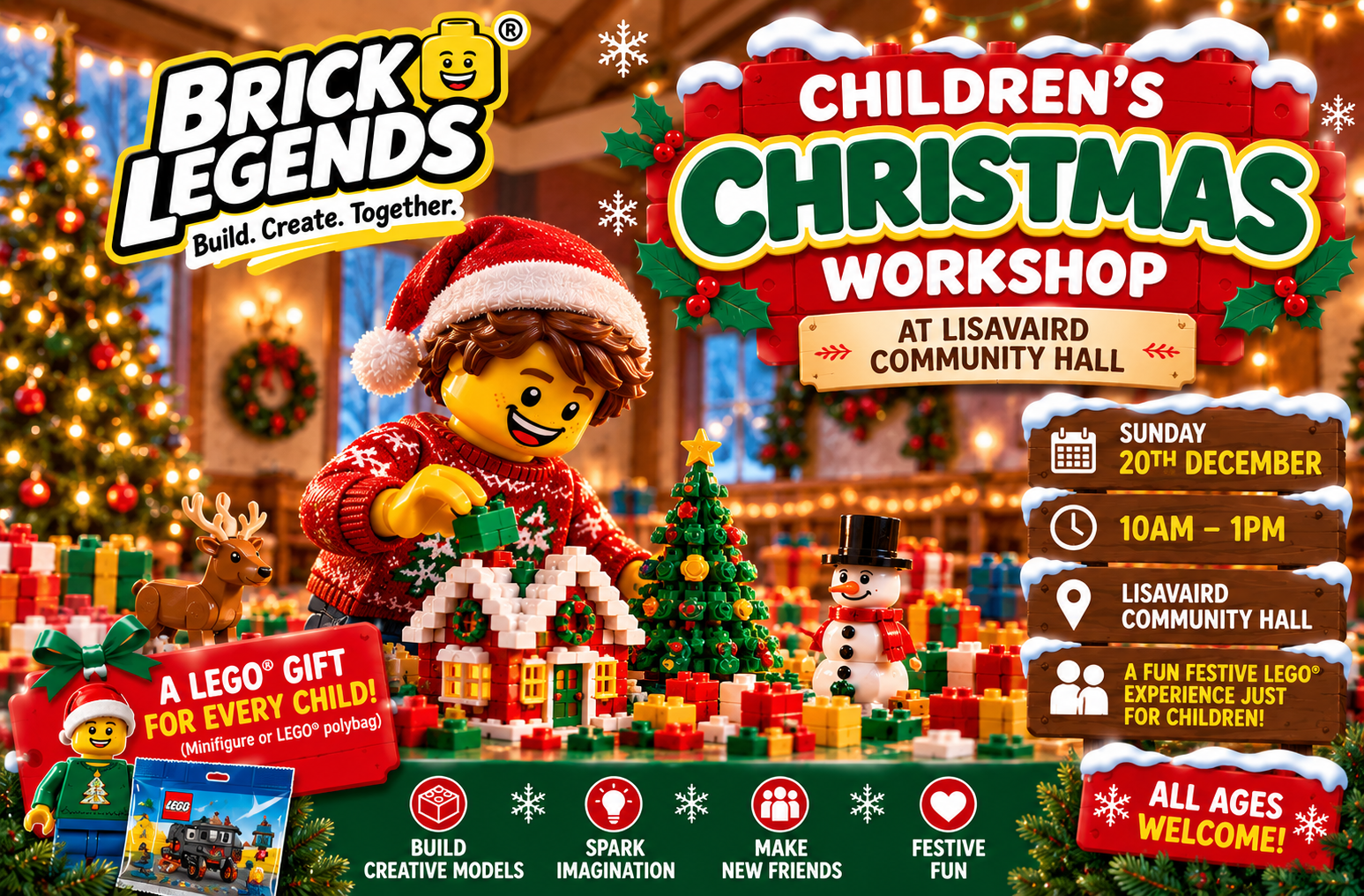 Lisavaird Christmas Workshop<BR>** Children Only **
