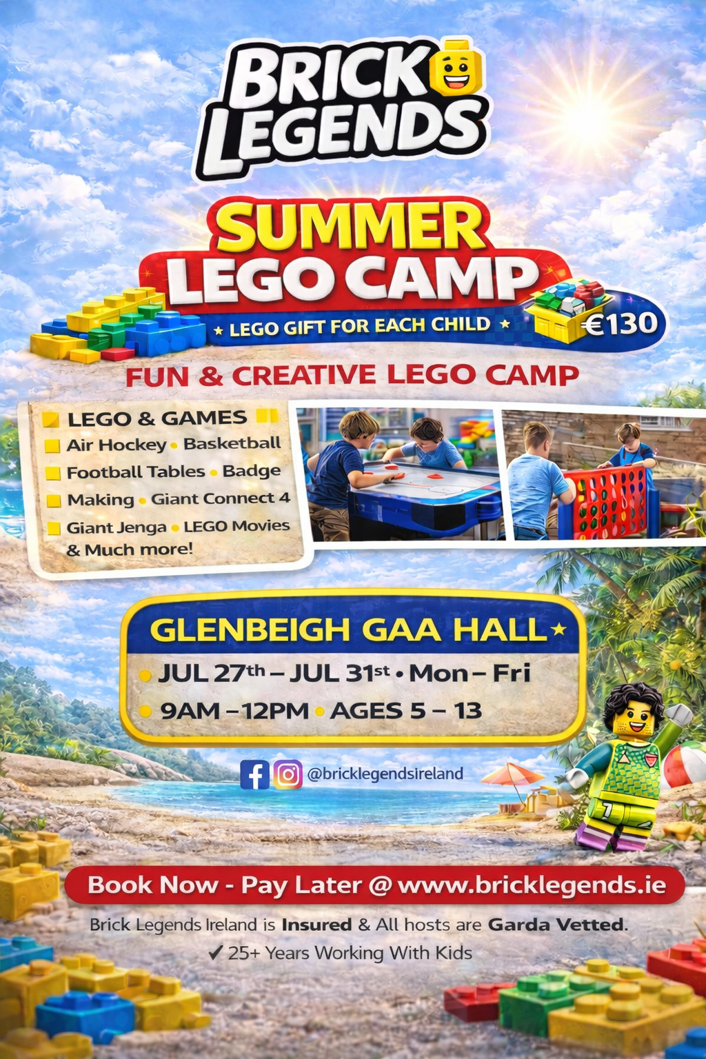 Brick Legends Ireland - Glenbeigh Summer Camp 2026