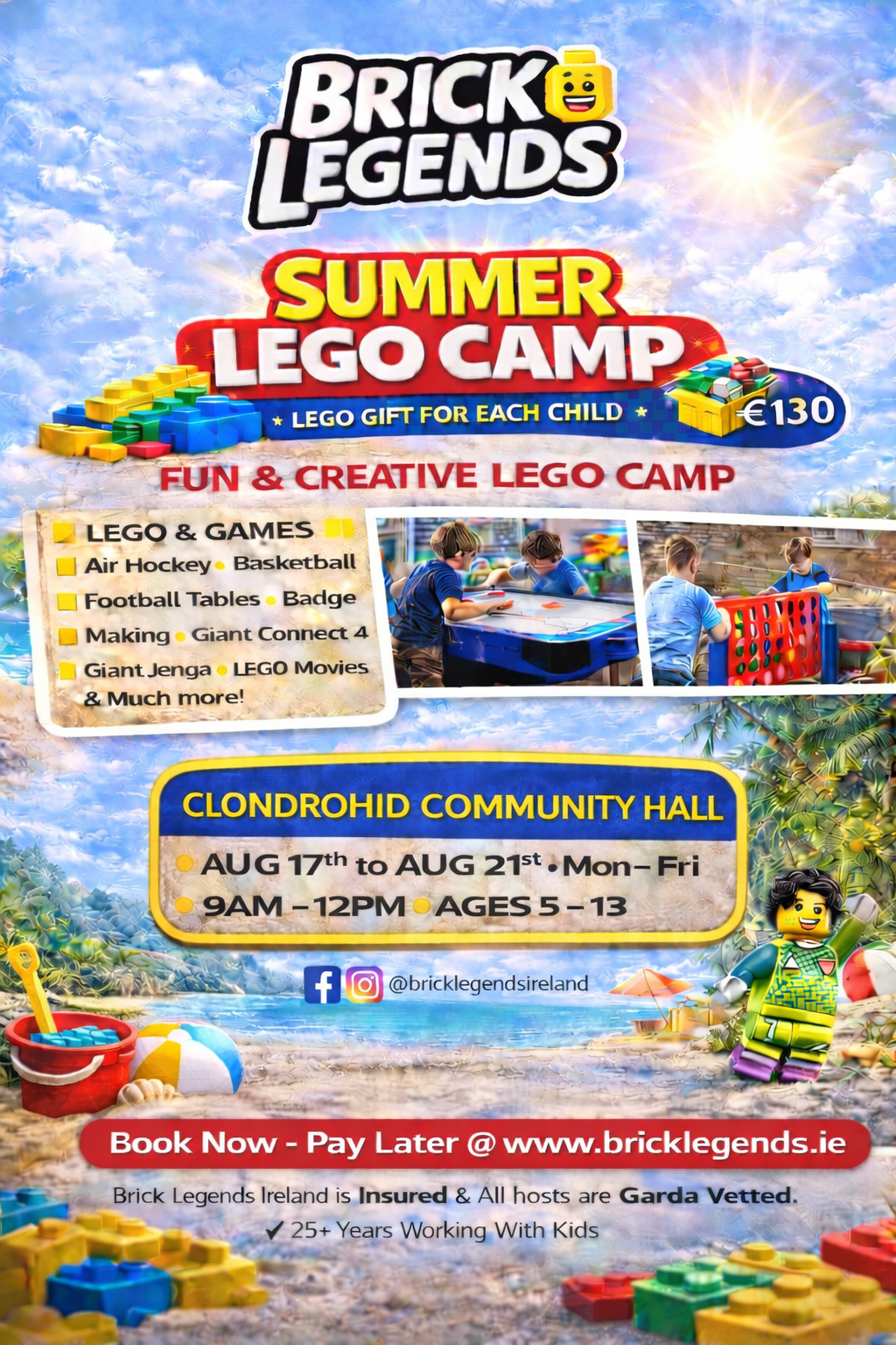 Brick Legends Ireland - Clondrohid Summer Camp 2026
