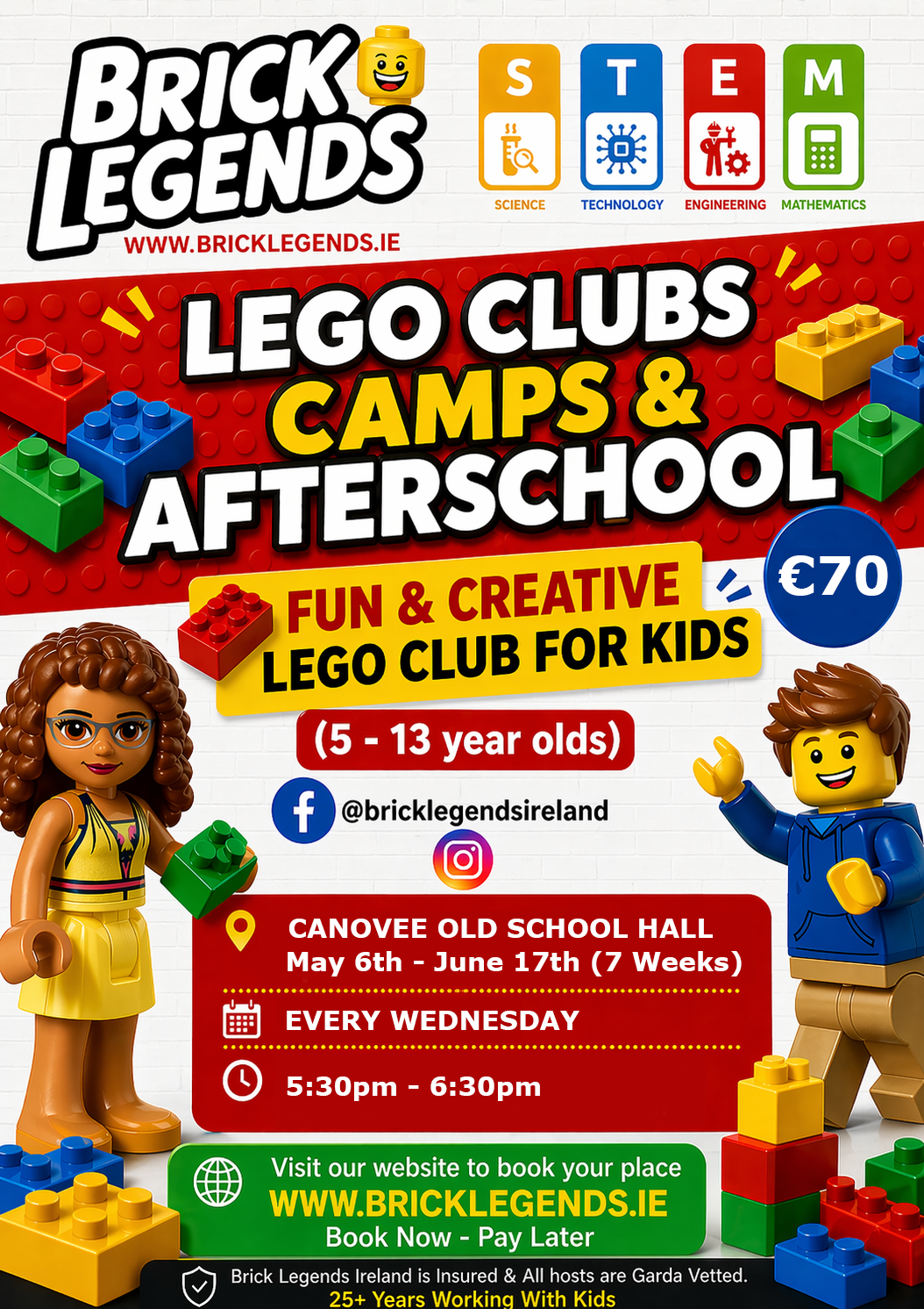 Brick Legends Ireland - Canovee Old School Hall