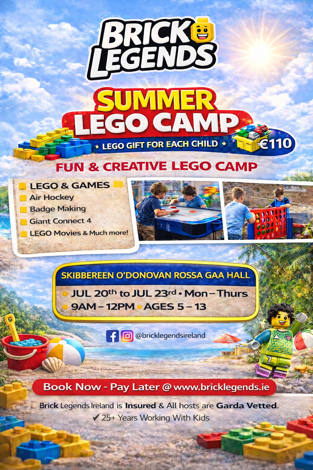 Brick Legends Ireland - Skibbereen Summer Camp 2026